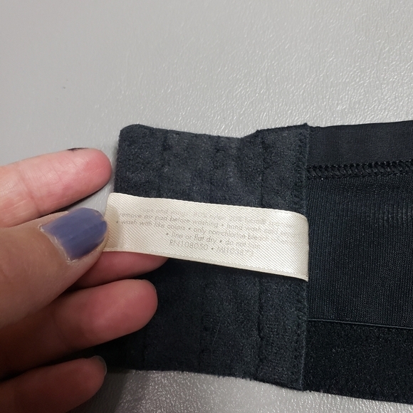 Cacique solid black bra with underwire women's plus size 44D - Picture 7 of 8